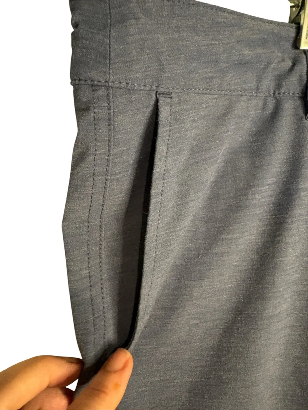 Faherty - Belt Loop All Day Shorts. 9 inch inseam. Blue. Size 40.